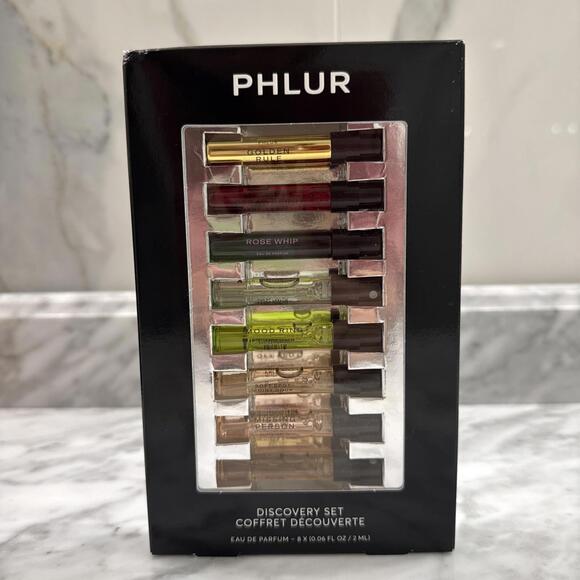 PHLUR Fragrance Discovery Set 8pc Eau De Parfum Perfume Samples-8x 0.06 FL OZ - Picture 3 of 5